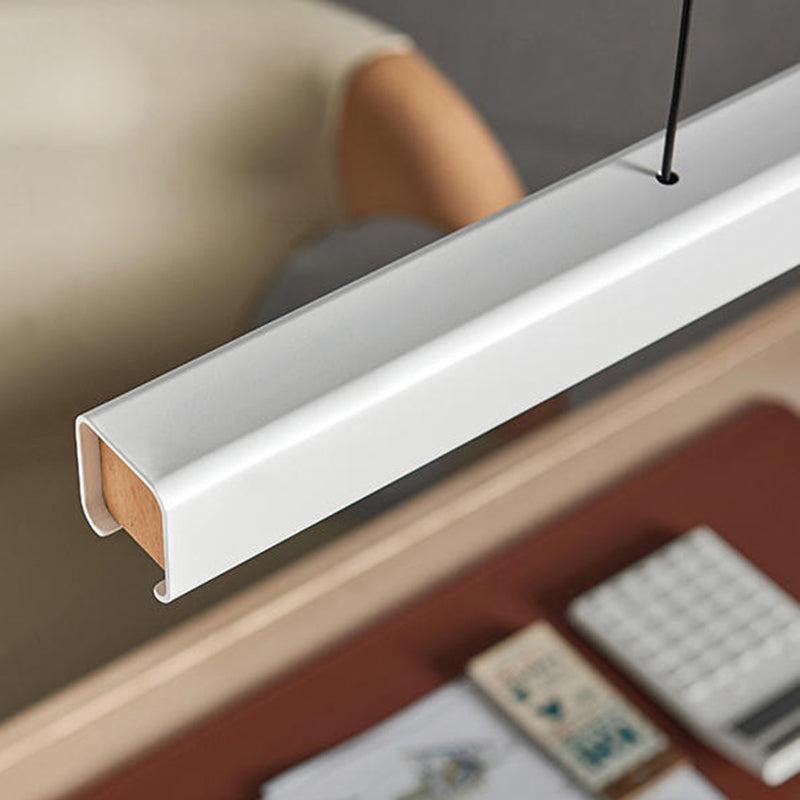 Orva Minimalist Classic Black & White Linear Pendant Light | Fioriscas