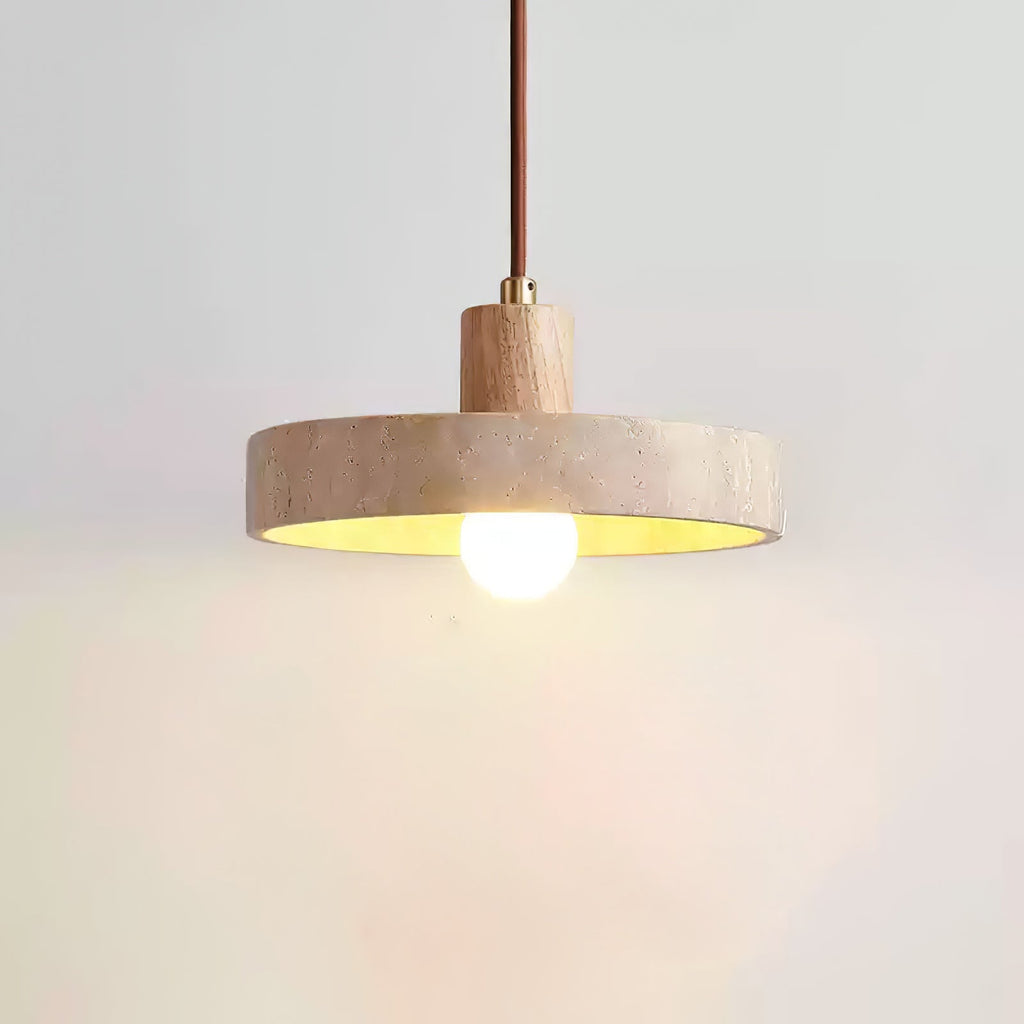 Evvynor Travertine Pendant Light | Fioriscas