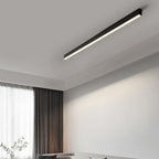 גוף תאורת תקרה ליניארי LED נוארליין, גימור שחור, 4 אורכים