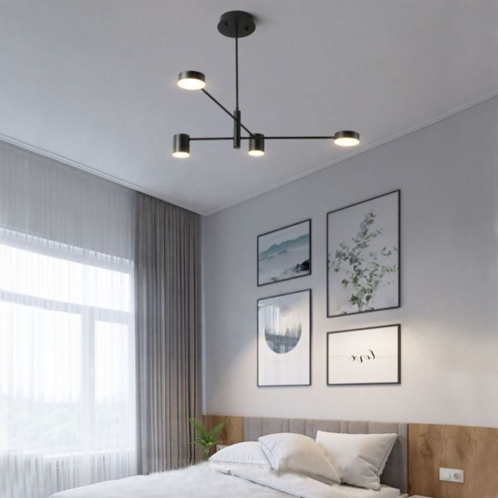 Arisha Pendant Light Branch Industrial Black/Gold, Bedroom | Fioriscas