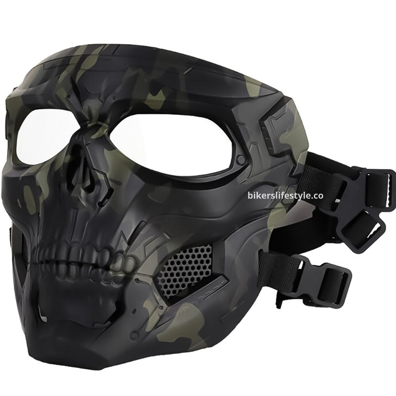 Maska s lebkou Phantom pro airsoft, paintball a jízdu na motorce