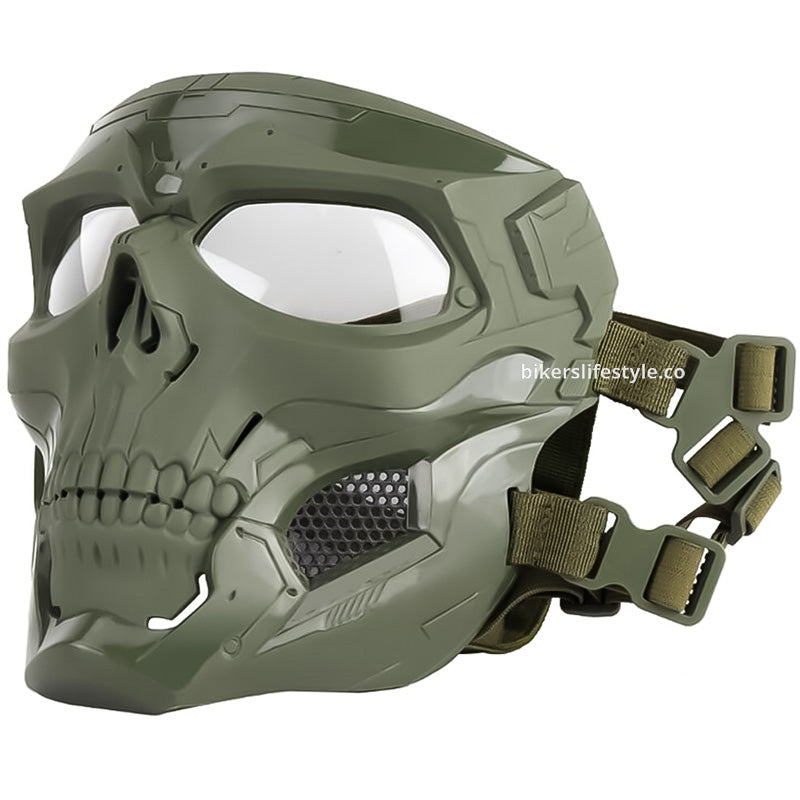 Maska s lebkou Phantom pro airsoft, paintball a jízdu na motorce