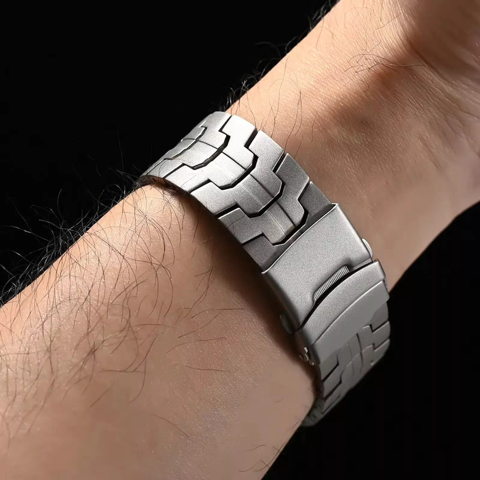 Titán óraszíj Samsung Watch 7 Ultra-hoz, Averon összecsukható csattal