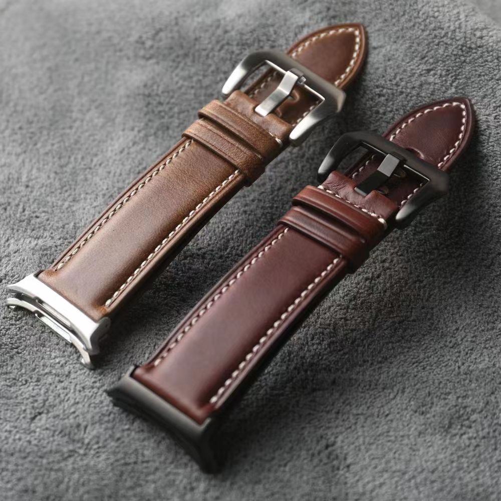 Klasický řemínek z nappa kůže pro hodinky Samsung Watch Ultra