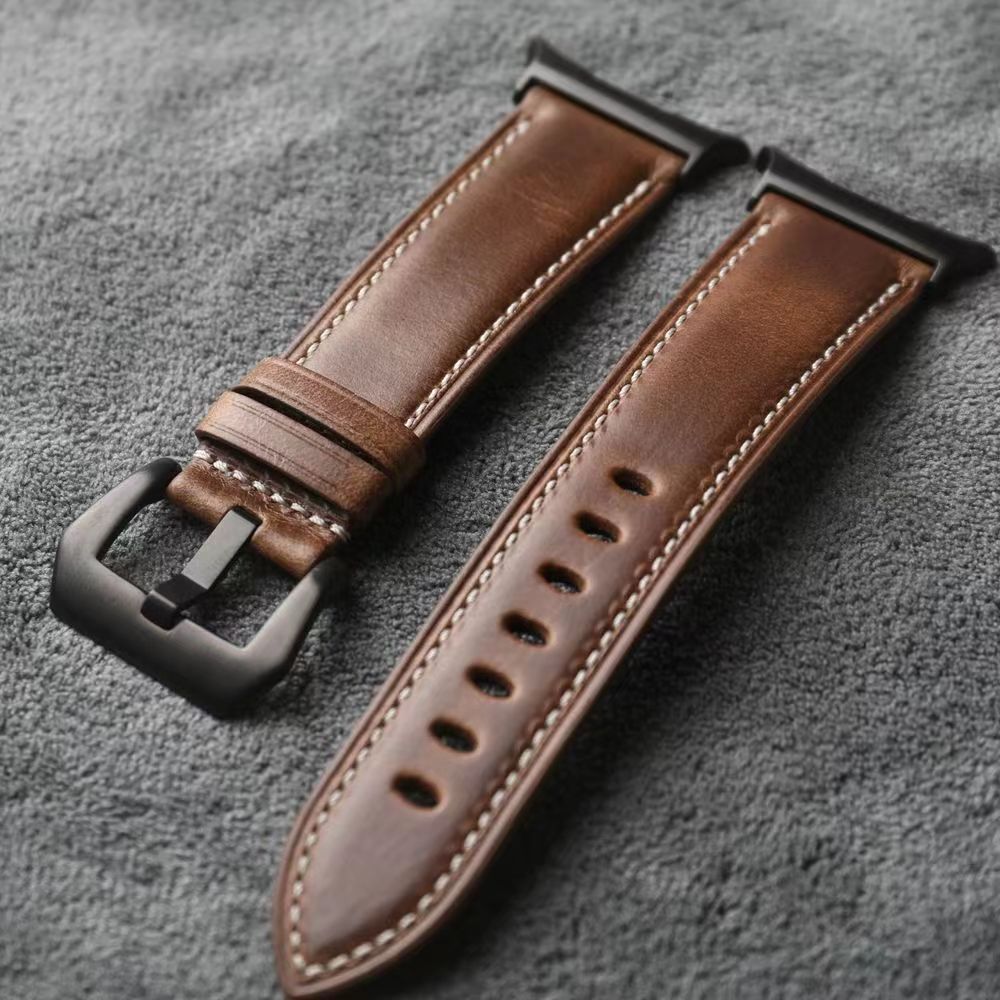 Klasický řemínek z nappa kůže pro hodinky Samsung Watch Ultra