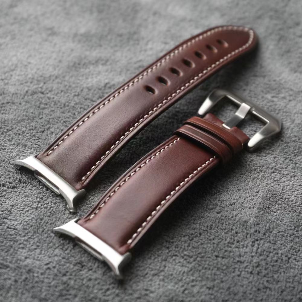 Klasický řemínek z nappa kůže pro hodinky Samsung Watch Ultra