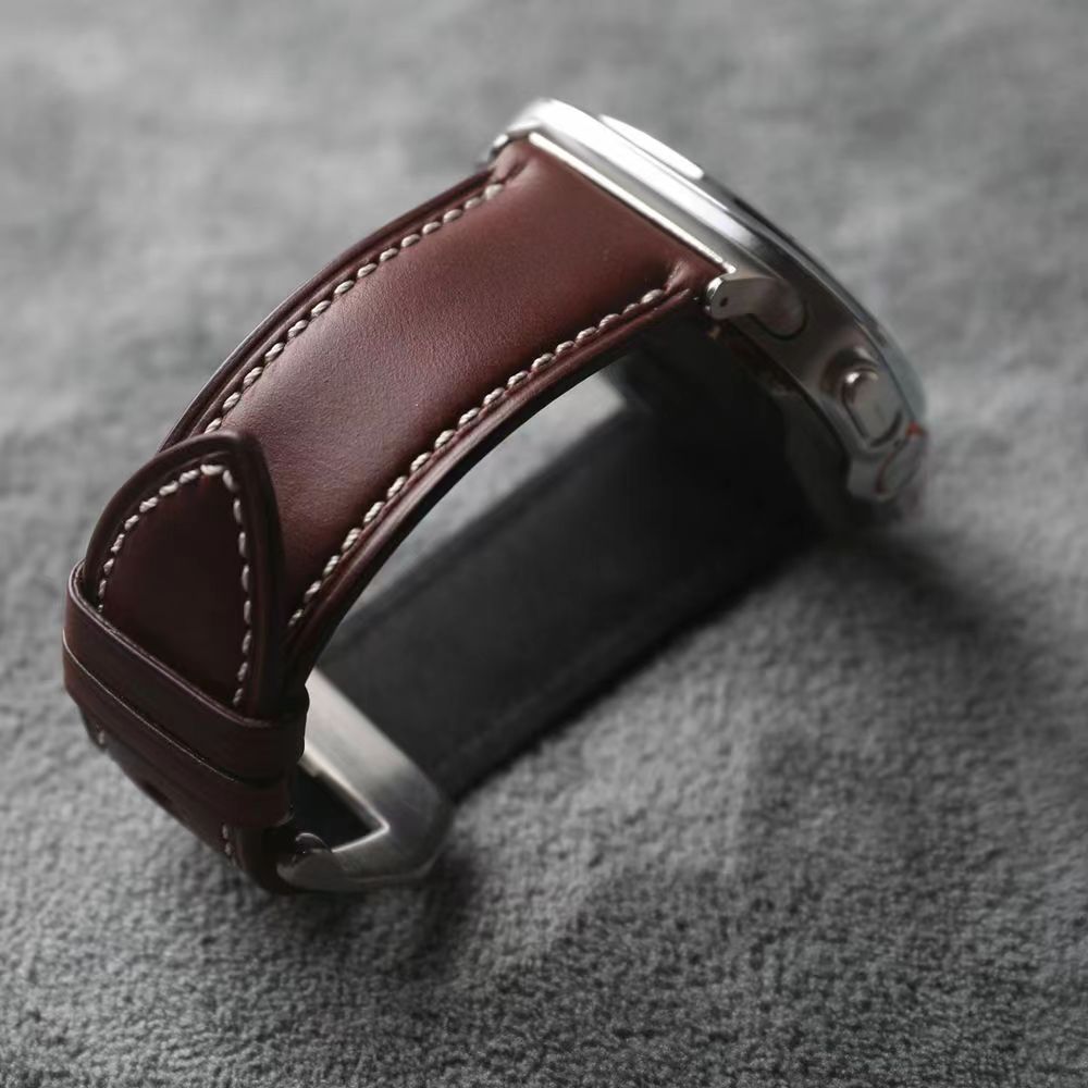 Klasický řemínek z nappa kůže pro hodinky Samsung Watch Ultra