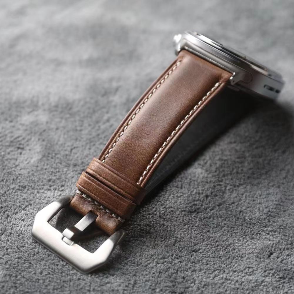 Klasický řemínek z nappa kůže pro hodinky Samsung Watch Ultra