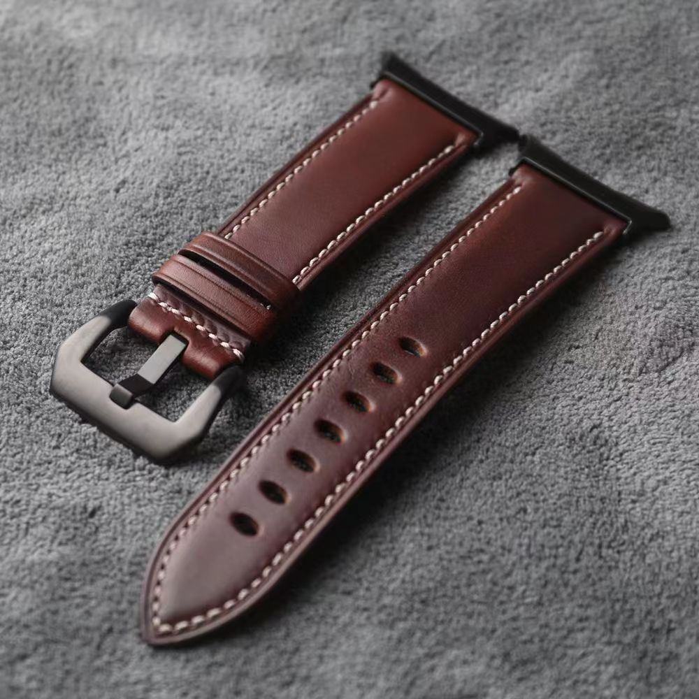 Klasický řemínek z nappa kůže pro hodinky Samsung Watch Ultra