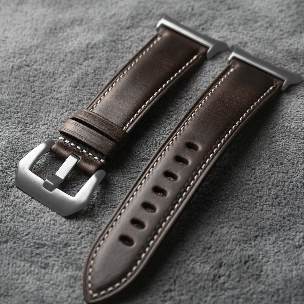 Klasický řemínek z nappa kůže pro hodinky Samsung Watch Ultra