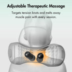 Vibrations-Nackenmassagegerät mit Haltungshilfe und Wärme