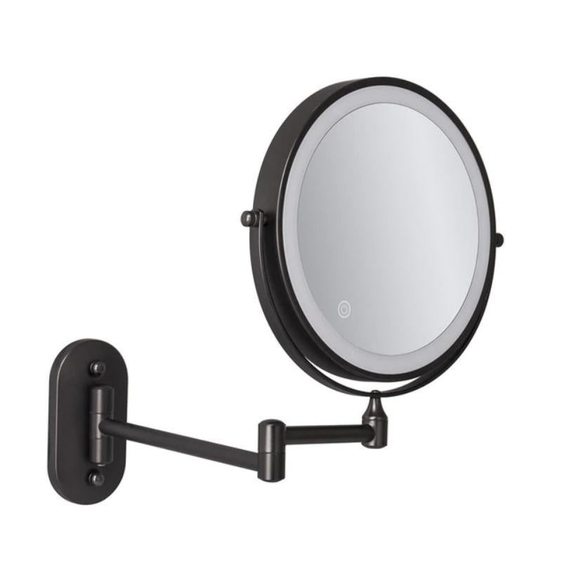 NovaBeam LED Schminkspiegel, vergrößernde Wandmontage für Make-up & Bad