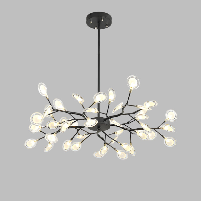 Lámpara de araña LED Lyra con diseño de ramas para comedores y salas de estar