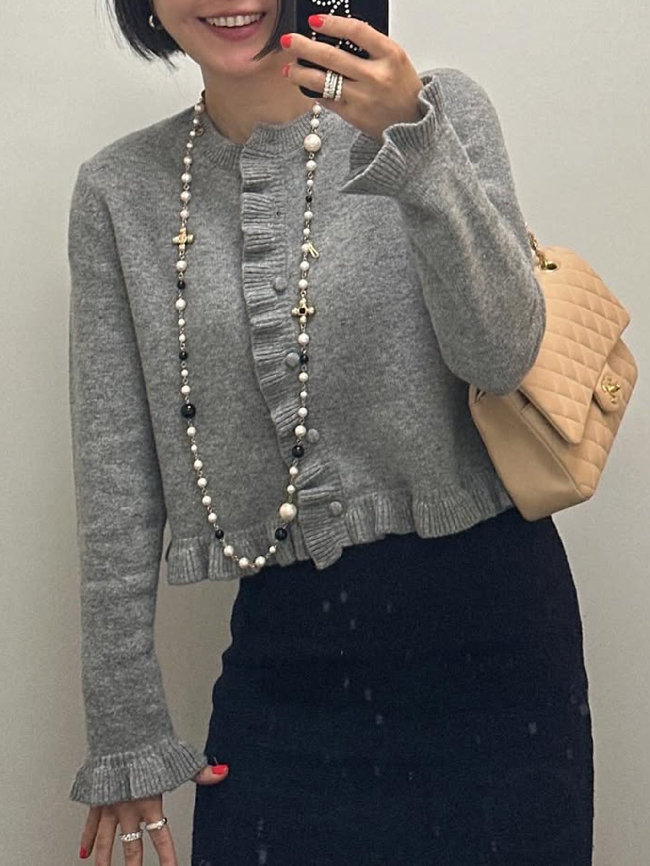 Pull Léger Boutonné en Maille I Collection Douceur & Détente