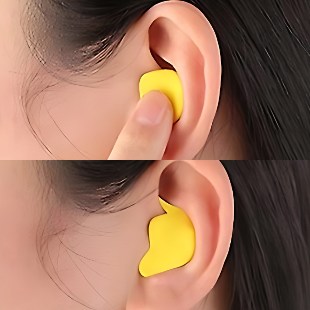 Bouchons d’oreilles en silicone TruCalm pour des nuits paisibles sans bruit