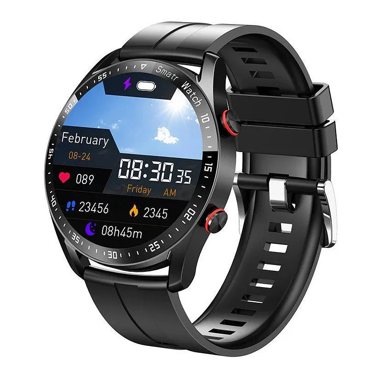 NexPulse Pro -puettava NFC-laite 1,45 tuuman näytöllä terveydentilan seurantaan