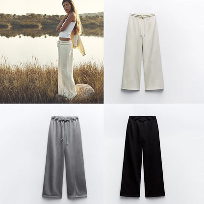 L'Ensemble City Comfort | Bomber Zippé & Pantalon Fluide en Coton