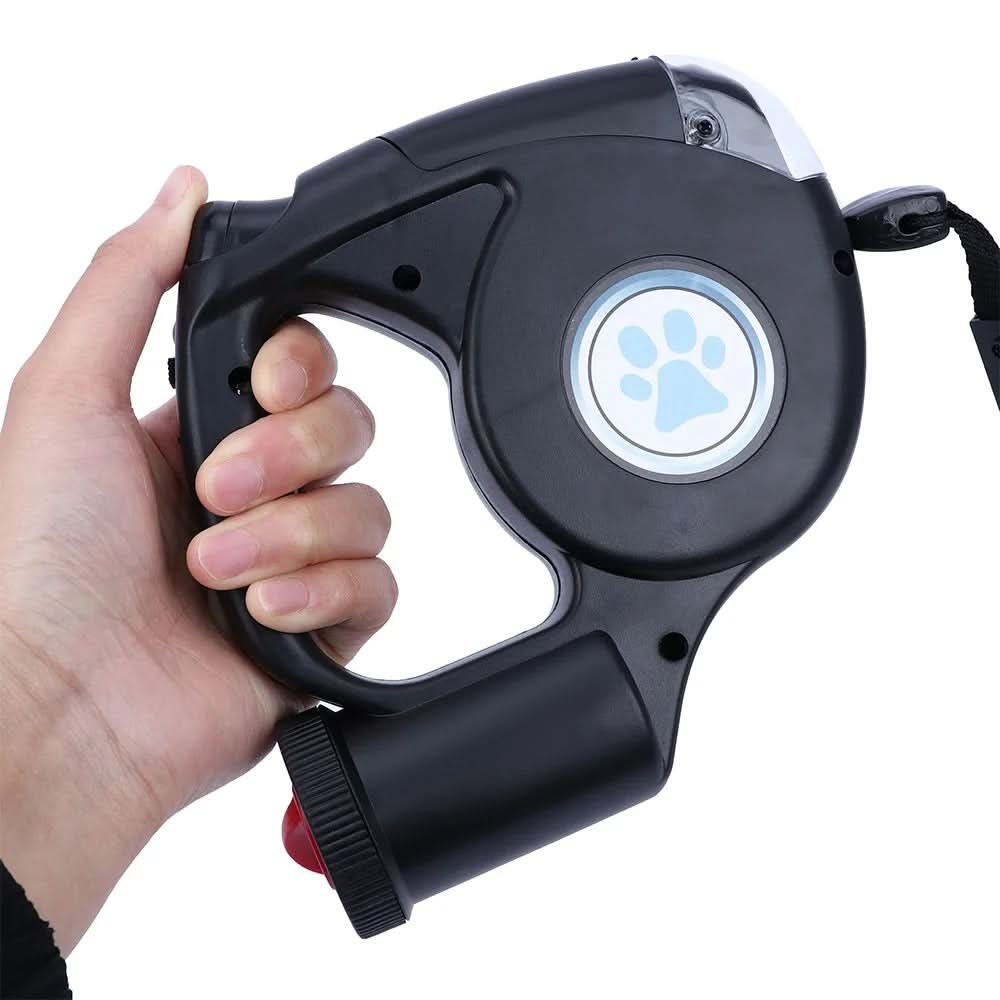 Laisse LED pour chien avec lampe intégrée pour des promenades en toute sécurité - Fioriscas