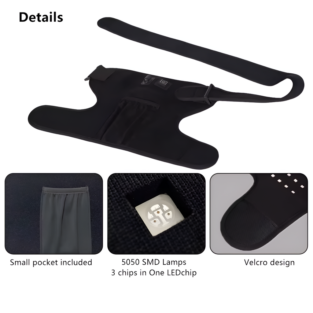 Zenora Infrared Shoulder Wrap For Everyday Use And Recovery