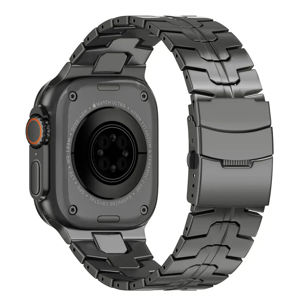 Titanový řemínek Apple Watch, Aurex titan třídy 2, lehký 62 g