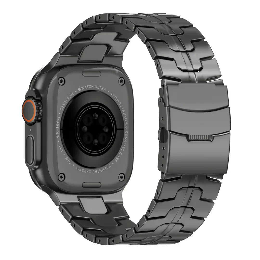 Titanový řemínek Apple Watch, Aurex titan třídy 2, lehký 62 g