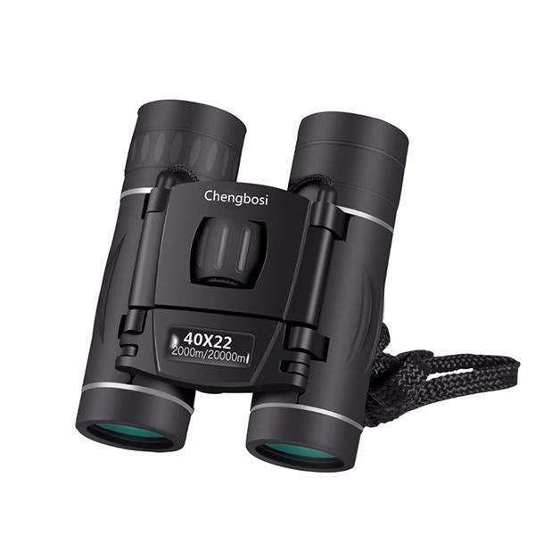 Jumelles compactes HD 40x22 pour la randonnée, le camping et l’observation des oiseaux