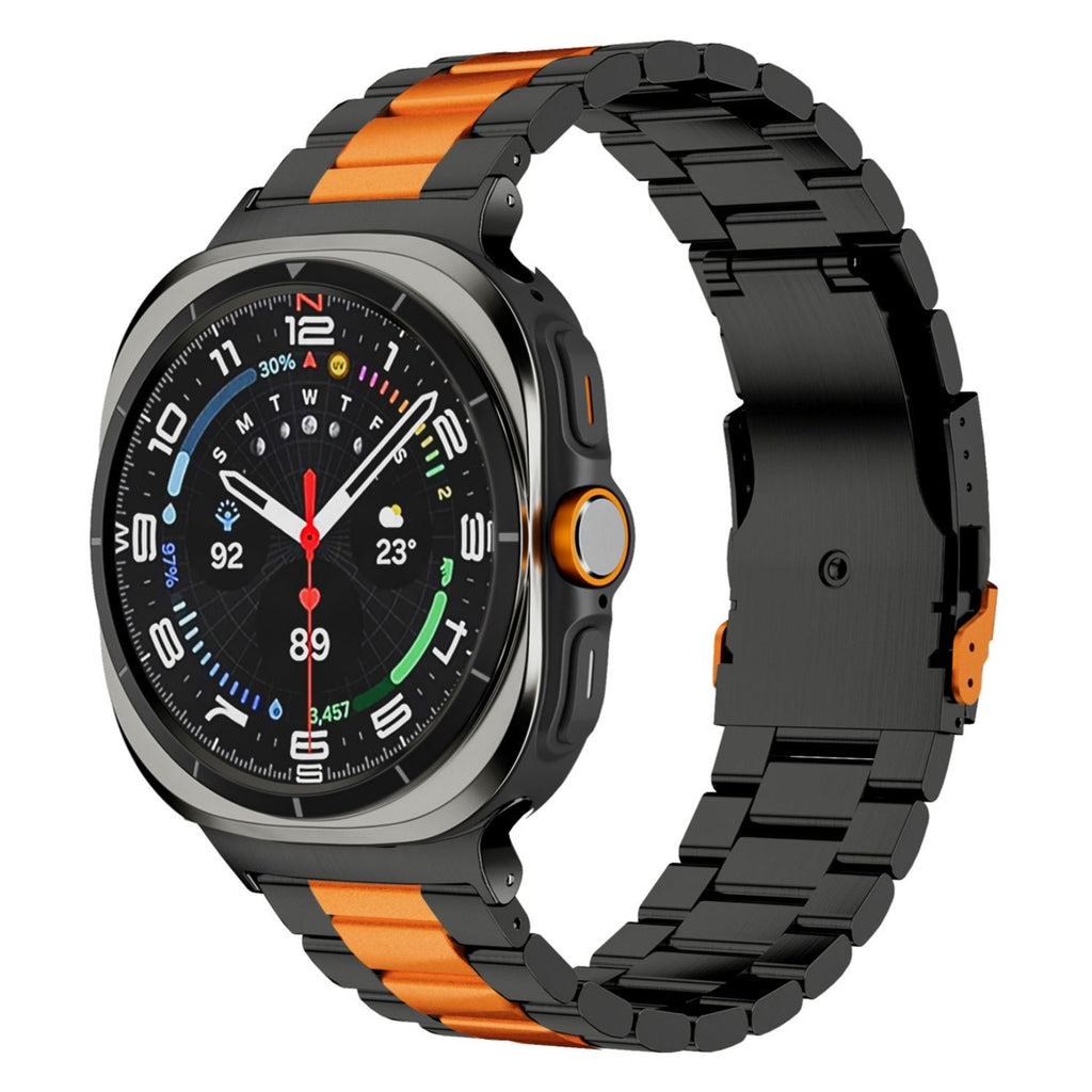Aurex Titan-Uhrenarmband für Samsung Galaxy Watch Ultra, Faltschließe