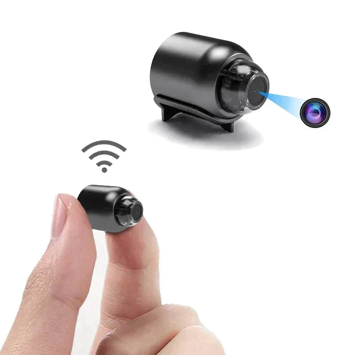Caméra de sécurité domestique WiFi LumaGuard avec vision nocturne