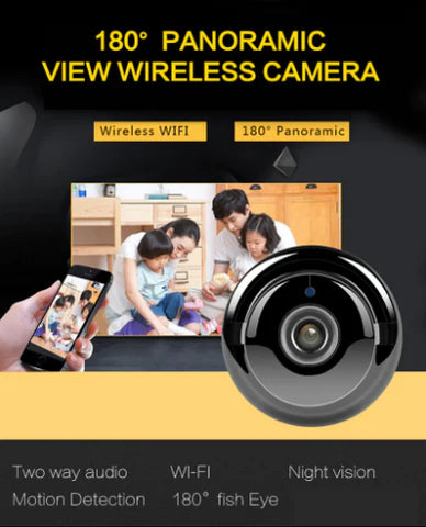 Cámara de Seguridad NovaGuard EchoCam — Inalámbrica 1080p Visión Nocturna