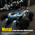 RC terénní truck StormRift 4WD v měřítku 1:16 s LED osvětlením a dálkovým ovládáním pro jízdu v noci