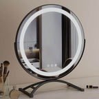 Dimmable LED Vanity Mirror, 360° Rotation, Touch Control, 15.8 In