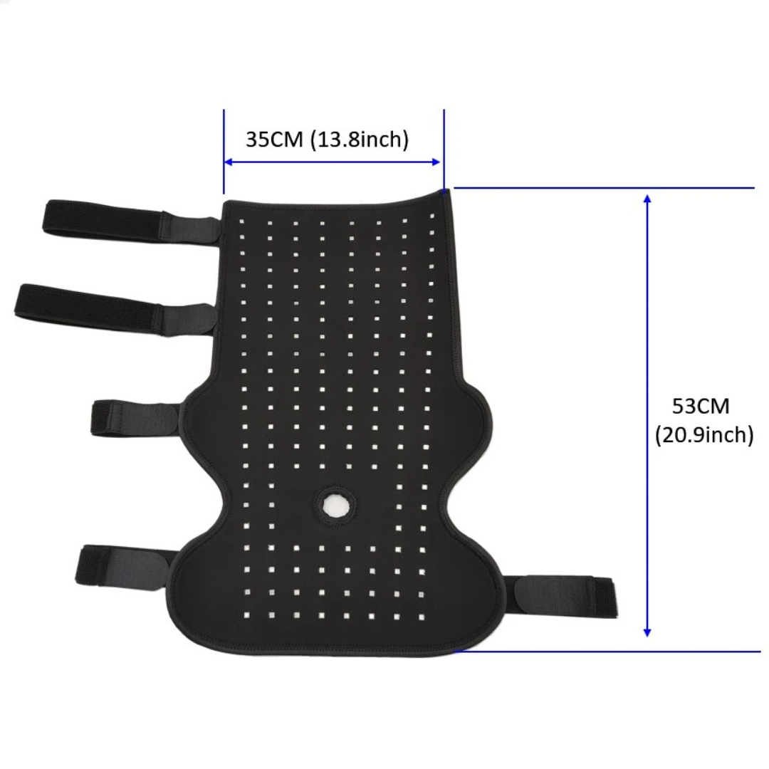NovaPulse Ankle Belt With Red Light For At Home Use