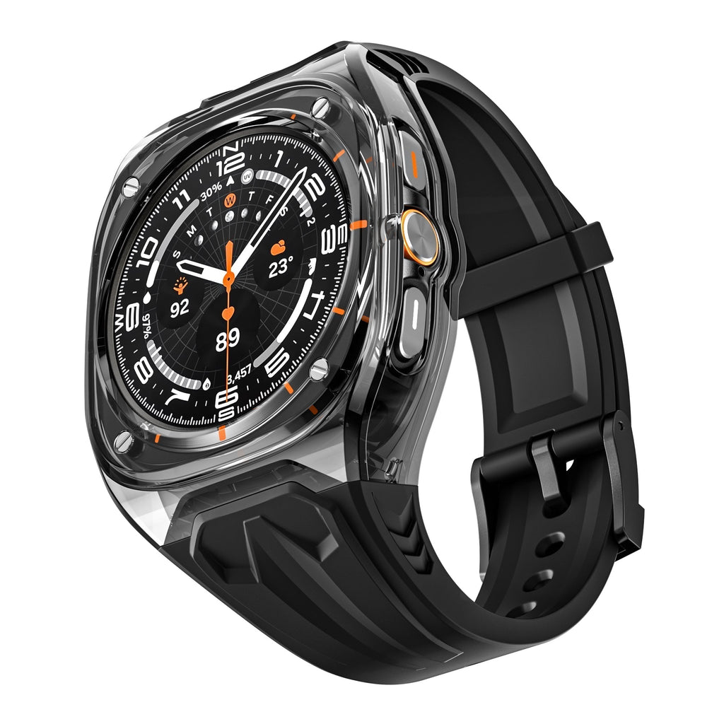 Stoßfeste Hülle und Armband-Set für Samsung Watch 7 Ultra 47mm