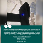 Calentador de cuello USB ThermaLuxe para los desplazamientos invernales en el frío