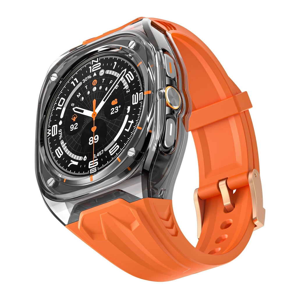 Stoßfeste Hülle und Armband-Set für Samsung Watch 7 Ultra 47mm