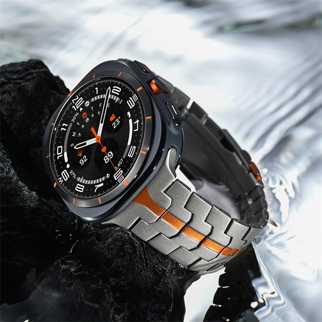 Titán óraszíj Samsung Watch 7 Ultra-hoz, Averon összecsukható csattal