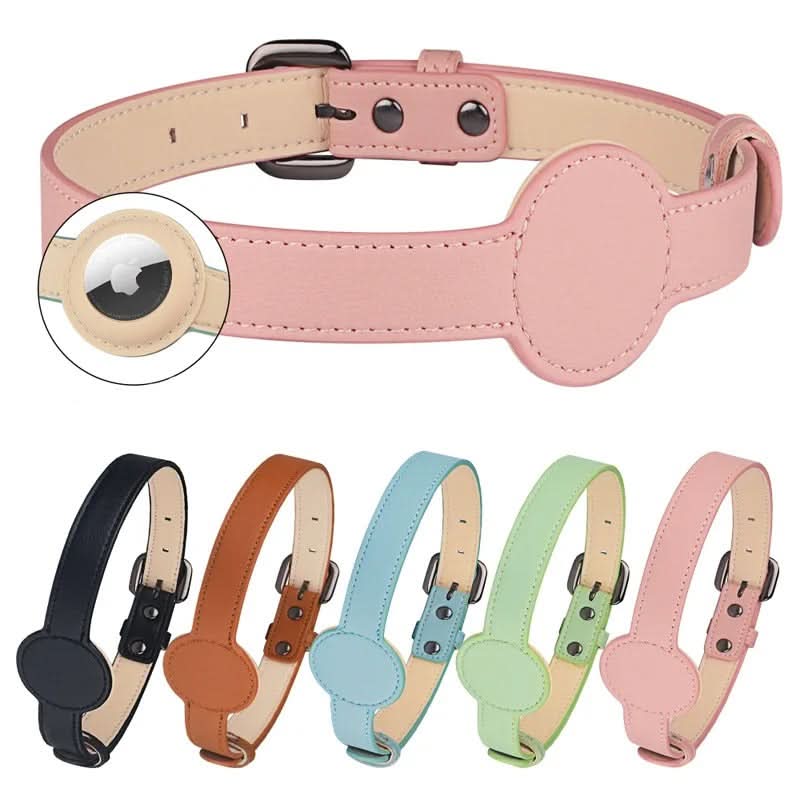 Collar para perro con soporte integrado para AirTag para seguridad y estilo - Fioriscas