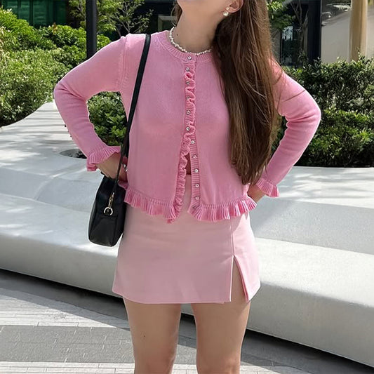 Pull Léger Boutonné en Maille I Collection Douceur & Détente