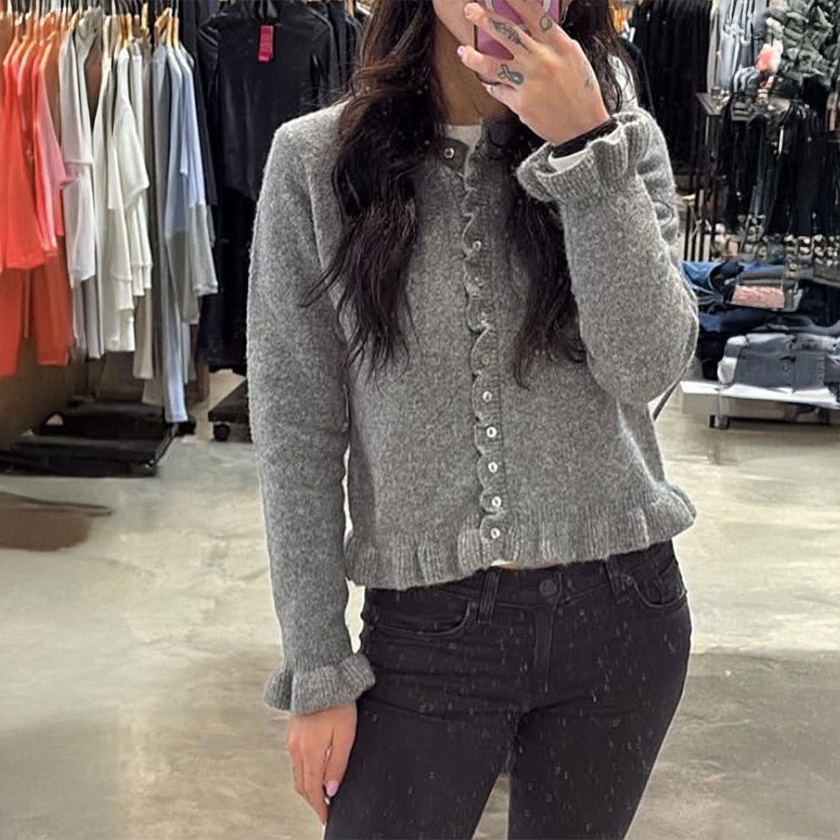 Pull Léger Boutonné en Maille I Collection Douceur & Détente