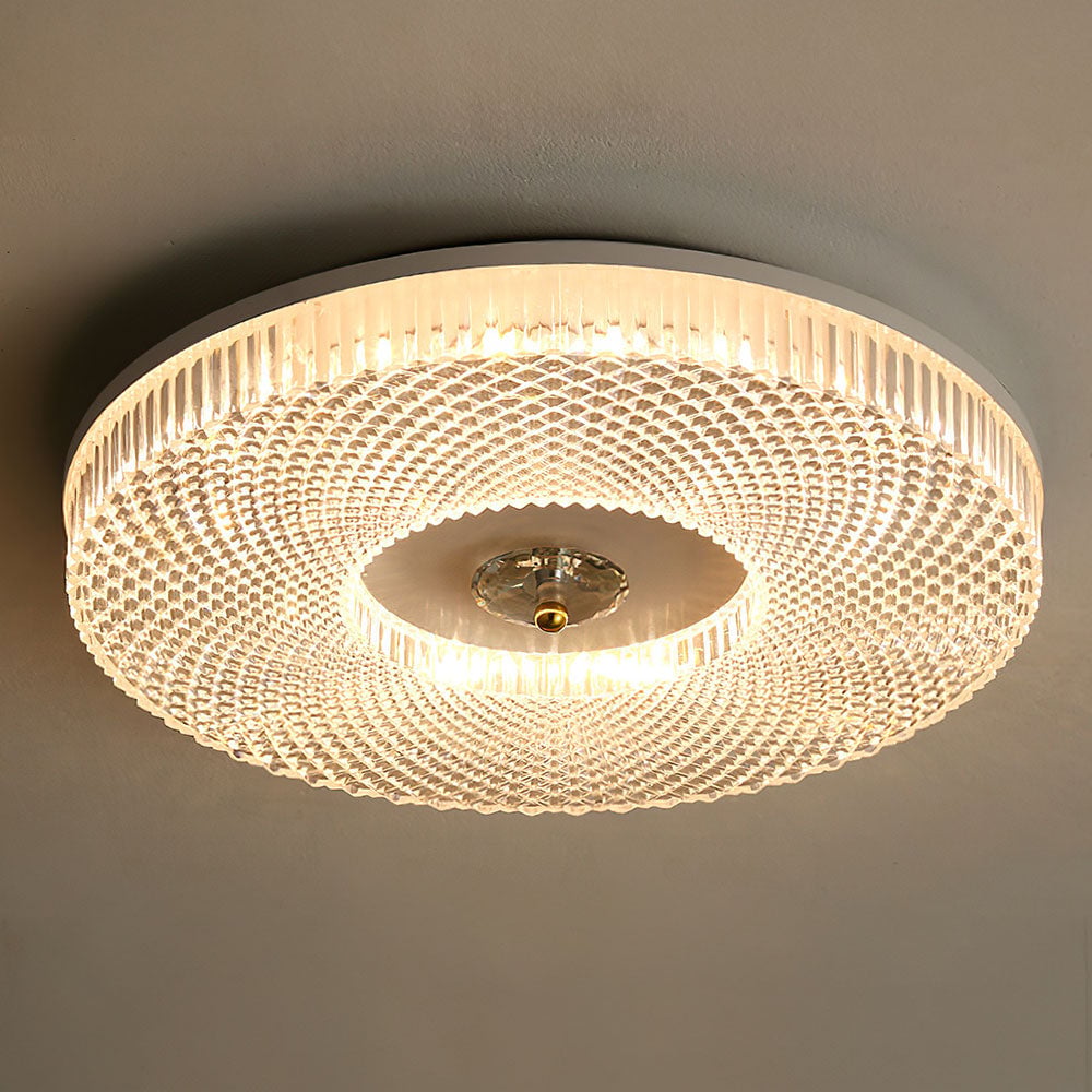 Stropní LED svítidlo Luminia s přisazenou montáží, tenké kovové a akrylátové provedení