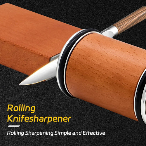 Affilacoltelli a rullo AstraSharp con dischi diamantati e base magnetica