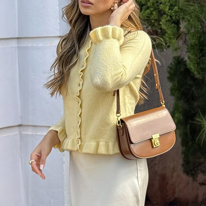 Pull Léger Boutonné en Maille I Collection Douceur & Détente