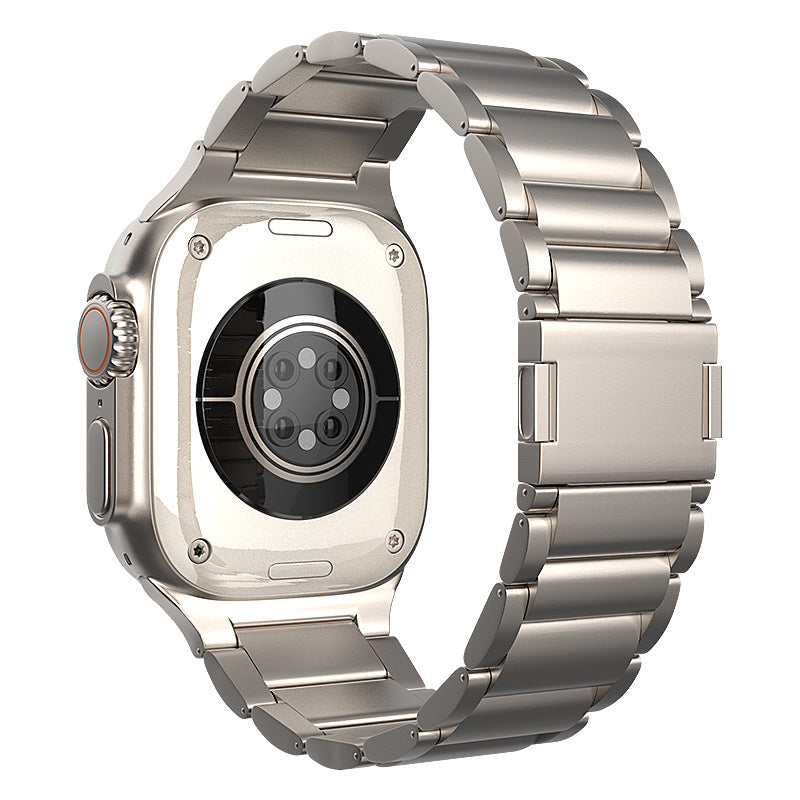 Solten titanium armband, magnetische sluiting, voor Apple Watch