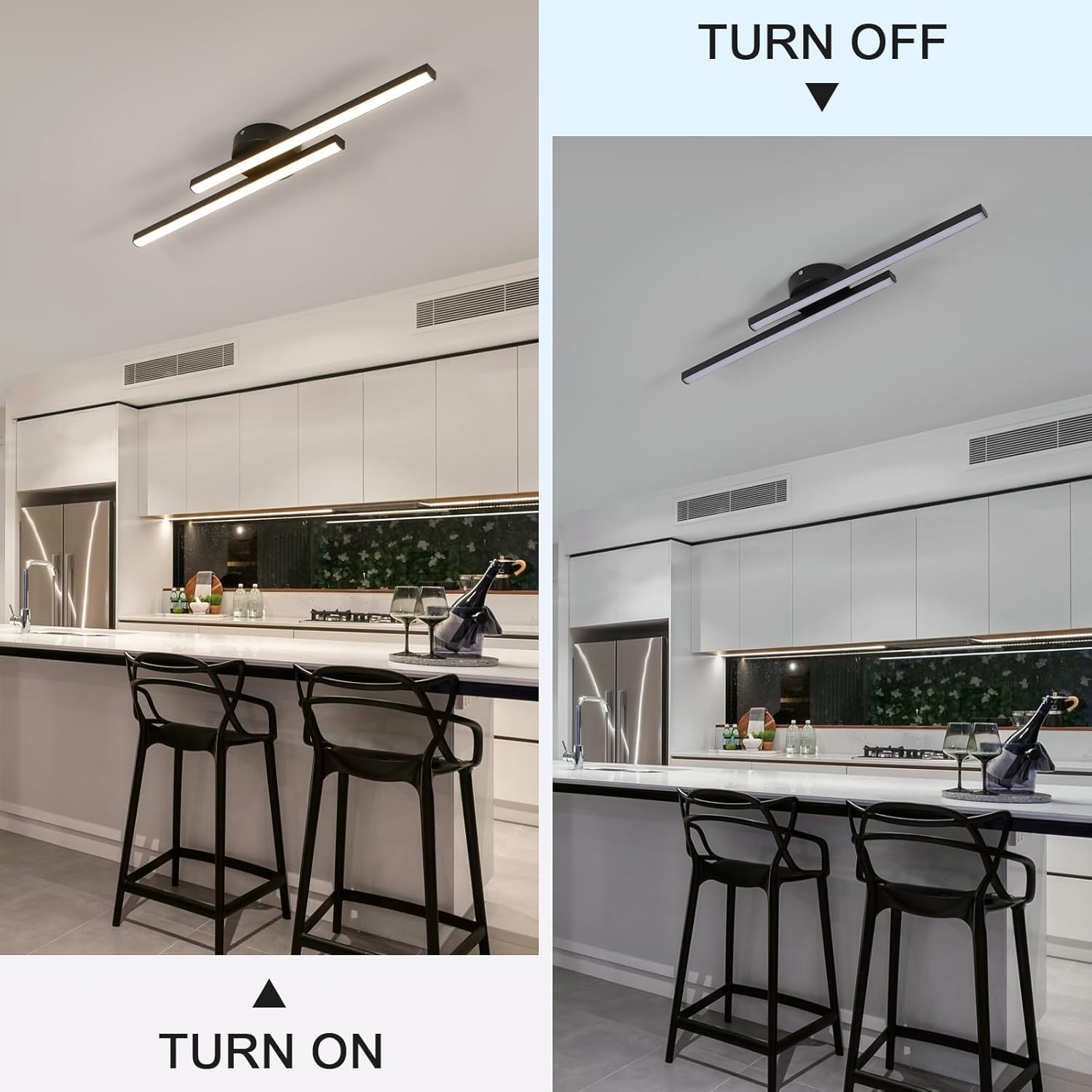 Plafoniera LED ultrasottile semipiatta in alluminio, LumenVale