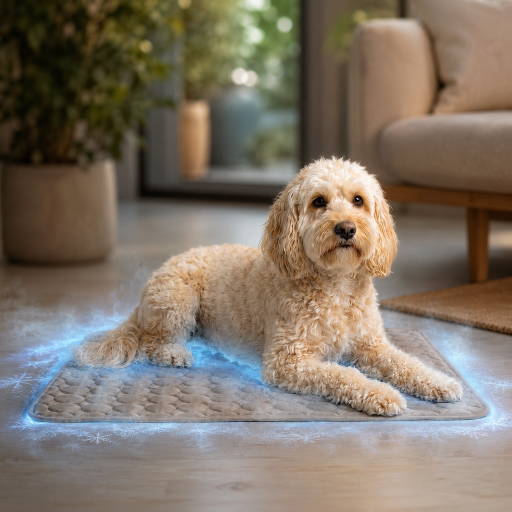 ChillDog Pressure Activated Self Cooling Pet Mat For Indoor Or Outdoor Use