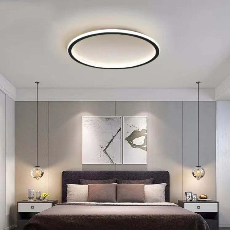 Quasso Flush Mount Ceiling Light Modern LED Round | Fioriscas