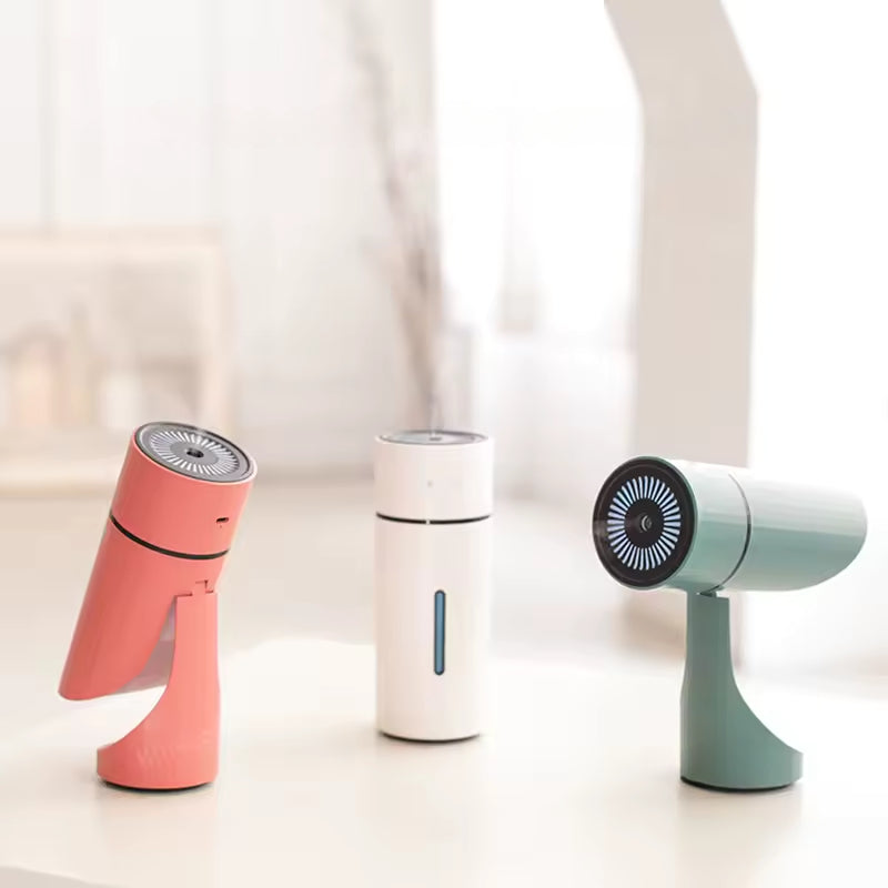 Mini-ultralydsbefugter, USB-genopladelig med blødt LED-lys