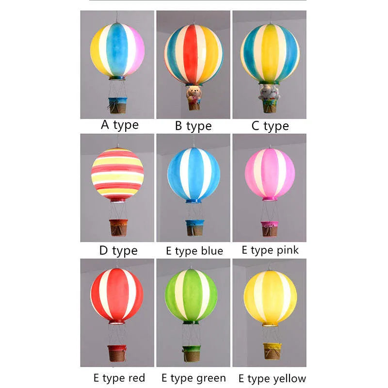 Aria Creative Colorful Balloon Pendant Light, Bedroom | Fioriscas
