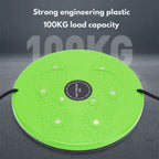 Magnetic Core Twist Board With Resistance Ropes, LumaTwist Balance Trainer