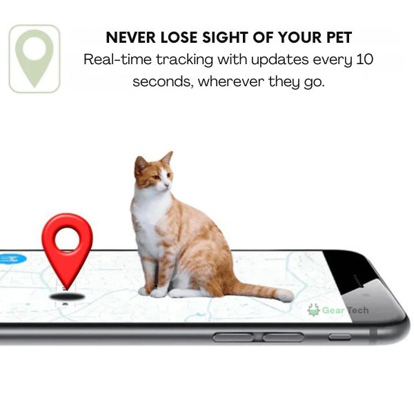 גשש GPS מתכוונן לקולר חיות מחמד, עמיד במים, עם כיסוי לטווח ארוך